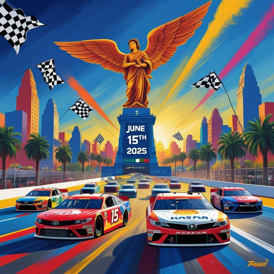 Mexican Triumph: SVG Dominates Cup, Suárez Delivers Hometown Heroics in NASCAR's Return to Mexico City!