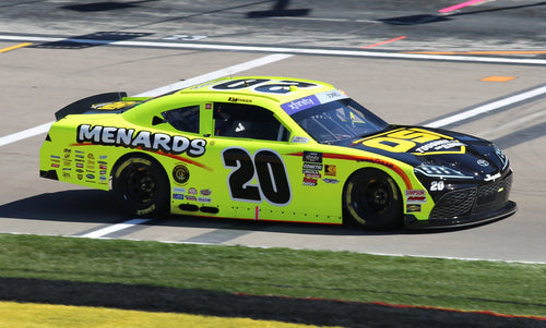 Brandon Jones Beats Chase Elliott on the Final Lap to Win O'Reilly Series Race at Chicagoland