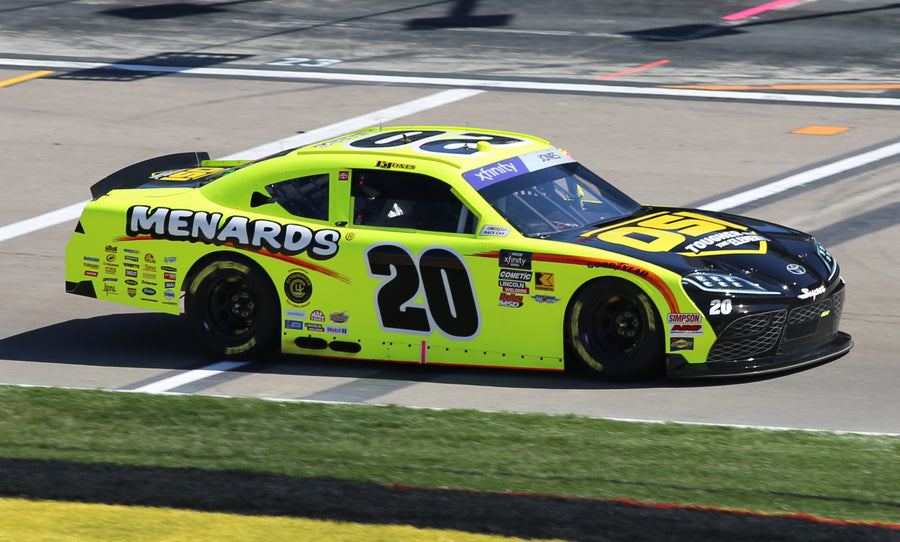 Brandon Jones Beats Chase Elliott on the Final Lap to Win O'Reilly Series Race at Chicagoland