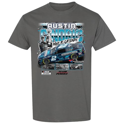 Austin Cindric #2 NASCAR 2024 Enjoy Illinois 300 WWT Raceway St. Louis 6.2.2024 Win T-Shirt