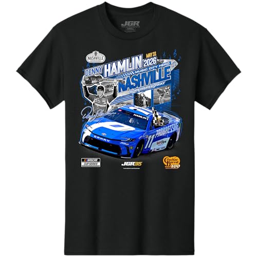 Denny Hamlin #11 NASCAR 2026 Music City Nashville Speedway 5.31.2026 Win T-Shirt