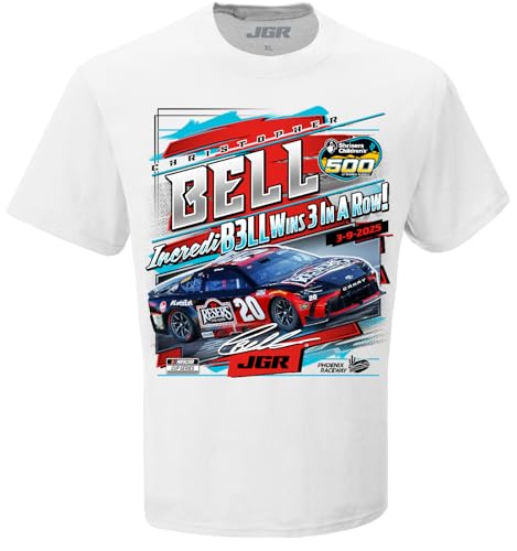 Christopher Bell #20 NASCAR 2025 Shriners 500 Phoenix 3.9.2025 Win T-Shirt