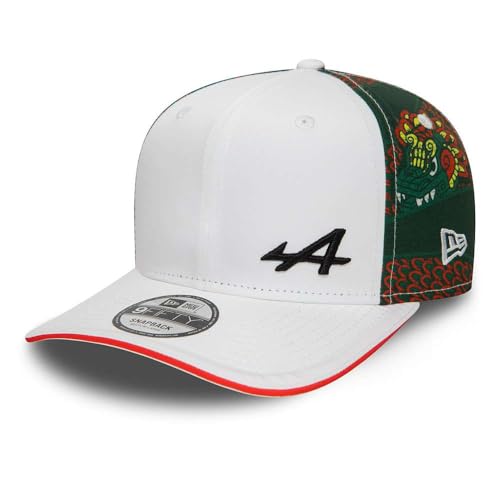 New Era Renault F1 Alpine MX 9Fifty Adjustable Cap, White SM