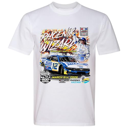 Ryan Blaney #12 NASCAR 2026 Phoenix Wizard Win 3.8.2026 Winner T-Shirt