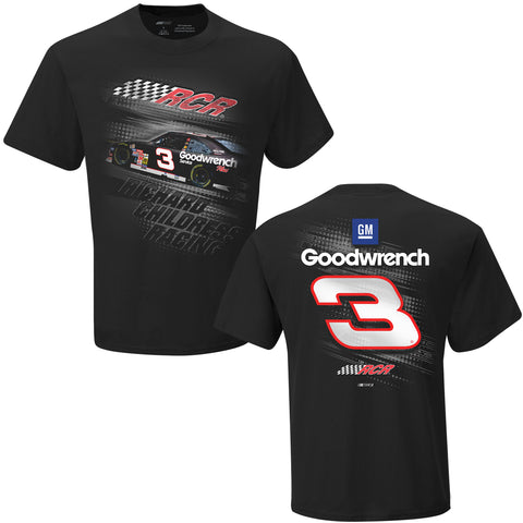 Dale Earnhardt Sr #3 GM Goodwrench Service Plus Car Adult RCR Nascar Black Shirt
