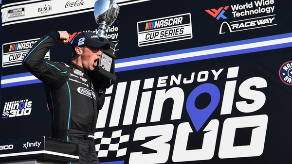 HHR Post-Race Report: NASCAR Cup Series Enjoy Illinois 300 at WWT - Austin Cindric claims victory after teammate runs out of gas