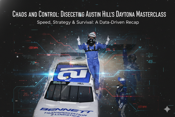 2/14/2026 - Four Out of Five: Austin Hill Masters the Draft Again at Daytona Opener