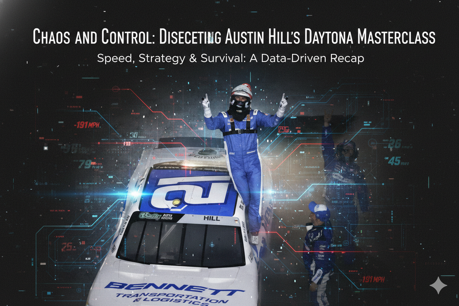 2/14/2026 - Four Out of Five: Austin Hill Masters the Draft Again at Daytona Opener
