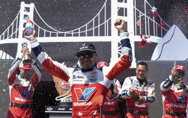 HHR NASCAR Post-Race: Larson Conquers Chaos at Sonoma: A Hometown Victory