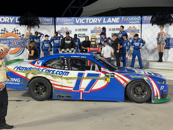 Corey Day Outduels Carson Kvapil to Win the NASCAR O'Reilly Series Focused Health 302 at Las Vegas