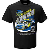 Jimmie Johnson NASCAR Class of 2024 NHOF Hall of Fame Car Career Stats Inductee Shirt