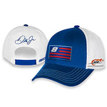 Checkered Flag Sports Dale Earnhardt Jr. #8 Flag Richmond Race USA 9/11 Tribute Never Forget Blue Snapback Hat