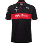 Alfa Romeo Racing F1 2023 Men's Team Polo Shirt Black