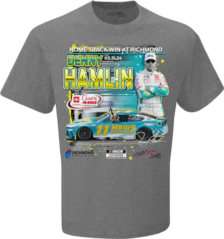 Denny Hamlin #11 NASCAR 2024 Owners 400 at Richmond Winner 3.31.2024 Win T-Shirt