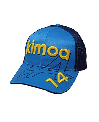 Kimoa Unisex_Adult Cap FA Alpine Cap Spanish Gp 21 Formula 1, Blue, L