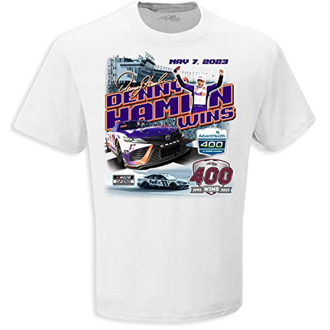 Denny Hamlin #11 NASCAR 2023 AdventHealth 500 at Kanas Speedway Winner 5.7.2023 Win T-Shirt