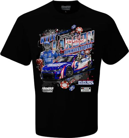 Kyle Larson #5 NASCAR 2024 Pennzoil 400 at Vegas Motor Speedway Winner 3.3.2024 Win T-Shirt