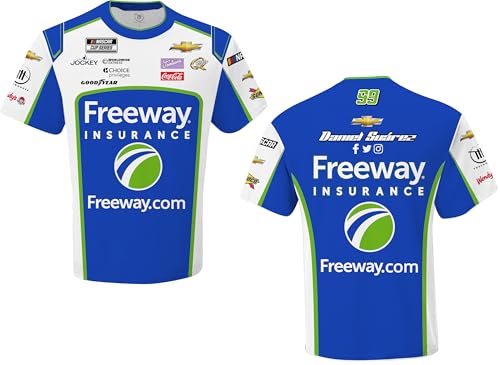 Daniel Suárez #99 NASCAR 2024 Freeway Racing Sublimated Pit Uniform Shirt