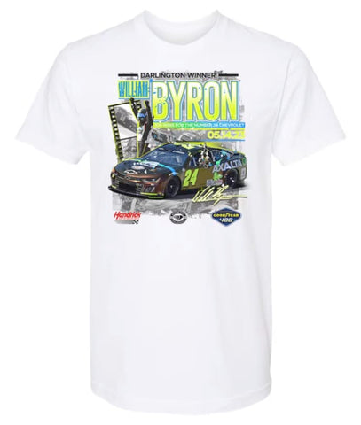 William Byron #24 NASCAR 2023 Goodyear 400 at Darlington Winner 5.14.2023 Win T-Shirt