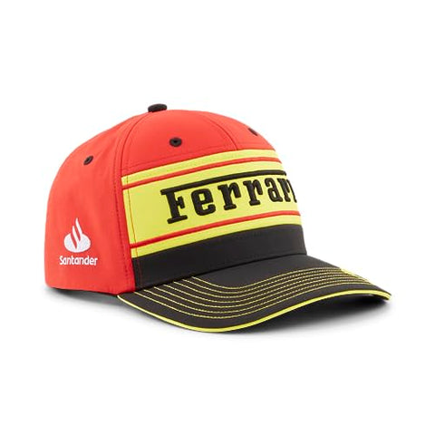 Scuderia Ferrari Hat Carlos Sainz Monza 2023 Special Edition - Red/Yellow/Black - One Size