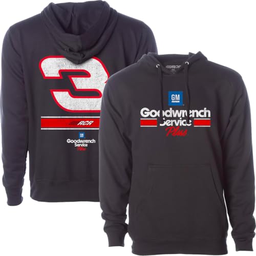 Classic Ink Dale Earnhardt 2026 GM Goodwrench #3 Hoodie Black