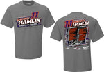 Denny Hamlin #11 NASCAR 2024 Cup Series 2 Sided Race Schedule T-Shirt