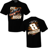 Kyle Busch 2023#8 Cheddars 2 Spot Name and Number Nascar Black T-Shirt