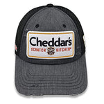 Kyle Busch #8 NASCAR 2023 Cheddars Vintage Patch Black and Gray Hat