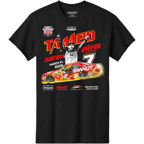 Justin Allgaier #7 NASCAR 2026 NOAPS Darlington Winner 3.21.2026 Win T-Shirt