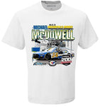 Michael McDowell #34 NASCAR 2023 Verizon 200 at Indy Winner 8.13.2023 Win T-Shirt