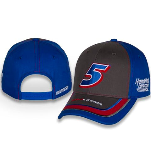 Kyle Larson #5 NASCAR 2024 Element Snapback Blue Gray Racing Snapback Hat