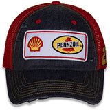 NASCAR 2023 Adult Vintage Hat - Adjustable Automotive Racing Mesh Baseball Cap