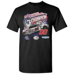 Cole Custer #00 NASCAR Xfinity 2023 Series Champion 2 Sided Black T-Shirt