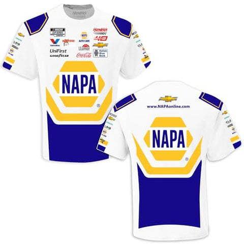 Checkered Flag Sports Chase Elliott #9 NASCAR 2024 NAPA Racing Sublimated Pit Uniform Shirt