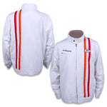 Checkered Flag Sports Dale Earnhardt Jr Motorsports Rally Stripe Canvas Throwback Jacket