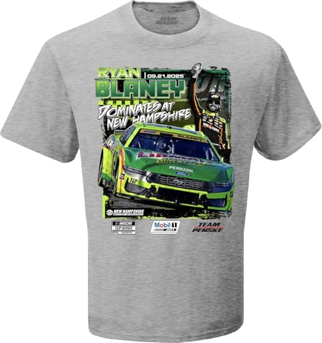Ryan Blaney #12 NASCAR 2025 New Hampshire 301 on 9.21.25 Win T-Shirt
