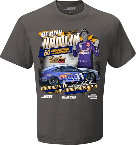 Denny Hamlin #11 NASCAR 2025 Vegas Speedway Winner 10.12.2025 Win T-Shirt