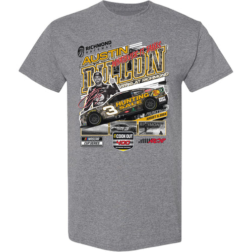 Austin Dillon #3 NASCAR 2024 Cook Out 400 Richmond 8.11.2024 Win T-Shirt