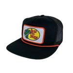 Martin Truex Jr. #19 NASCAR 2024 Patched Sponsor Brushed Twill Black Rope Hat