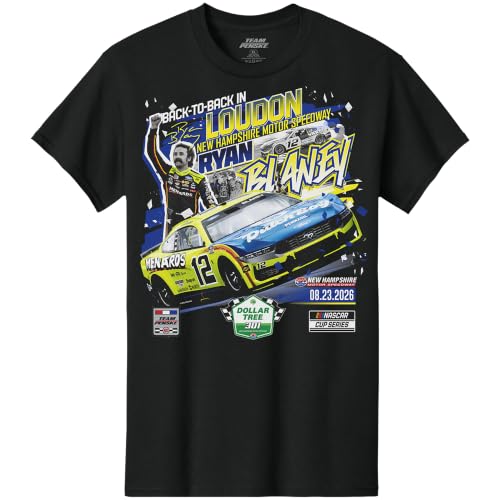 Ryan Blaney #12 NASCAR 2026 New Hampshire 301 on 8.23.2026 Win T-Shirt