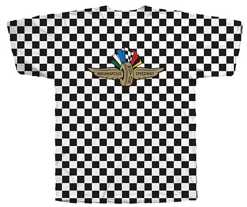 IndyCar 2025 Checkered Flag Adult Race 5.25.2025 Sublimated T-Shirt