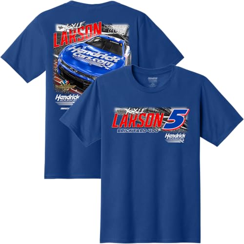 Kyle Larson #5 NASCAR 2026 Brickyard 400 Car Scheme 2 Sided T-Shirt