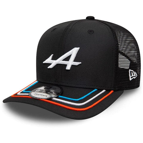 New Era Alpine Racing F1 9FIFTY Esports Pre-Curve Hat (as1, Alpha, m, l) Black