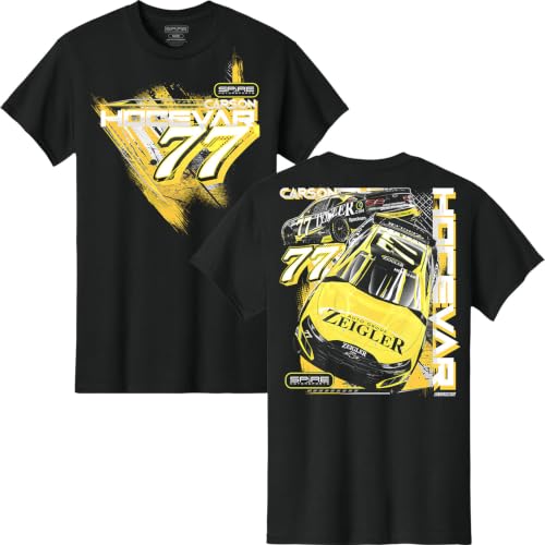 Carson Hocevar #77 Car T-Shirt - 2-Spot 64000 CH77 Automotive Racing Apparel