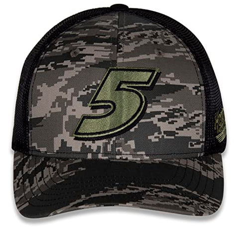 Checkered Flag Sports NASCAR 2023 Adult Fitted Hat - Adjustable Automotive Racing Mesh Baseball Cap
