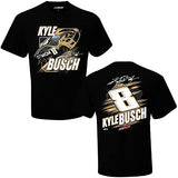 Checkered Flag Sports Kyle Busch #8 NASCAR 2023 BetMGM Adult Black Blister T-Shirt