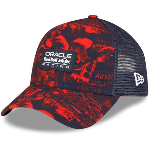F1 Red Bull Racing Special Edition Austin GP Trucker Hat Red