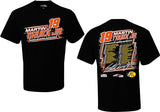 Martin Truex Jr. #19 NASCAR 2024 Cup Series 2 Sided Race Schedule T-Shirt