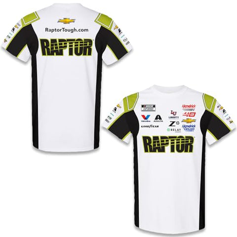William Byron #24 NASCAR 2024 Raptor Racing Sublimated Pit Uniform Shirt