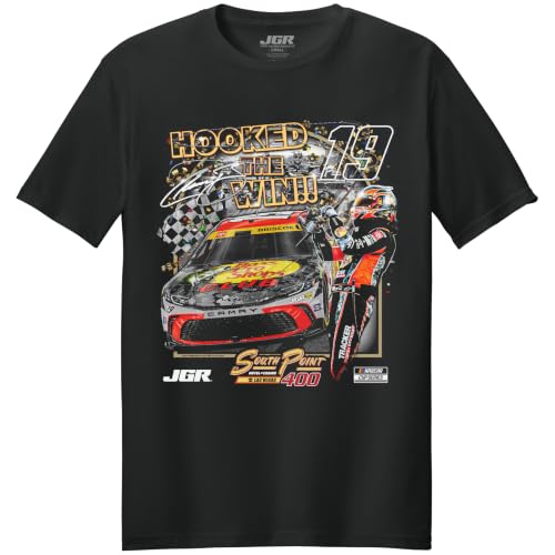 Chase Briscoe #19 NASCAR 2026 Vegas Hooked the Win 10.4.2026 Winner T-Shirt